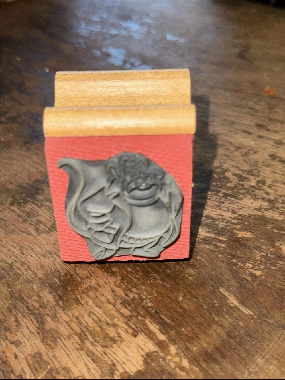Vintage Wooden Disney Chip n’ Dale Rescue Rangers Character Rubber Stamp